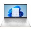 HP 17T | 17.3" HD+ Touchscreen (1600x900) | Intel Core i7-1355U | 8GB RAM | 512GB SSD | Windows 11 Home | Pale Rose