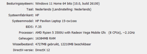 HP Pavilion 15-cw1501nd met Ryzen 5 3500u en verlicht toetsenbord - Afbeelding 5