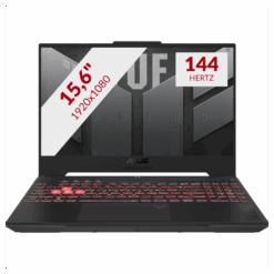 Asus TUF Gaming FX506IHR , refurbishd , met Ryzen 5 4600H en Nvidia Geforce GTX 1650