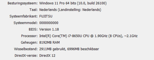Fuijtsu Lifebook U758 met touchscreen , Intel Core i7 8650u - Afbeelding 4