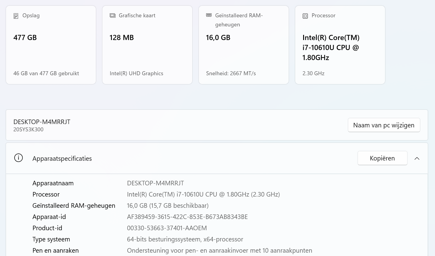 Lenovo Thinkpad X13 Yoga met Intel Core i7 10610u , 16 GB RAM , 512 GB SSSD , Windows 11 Pro - Afbeelding 3