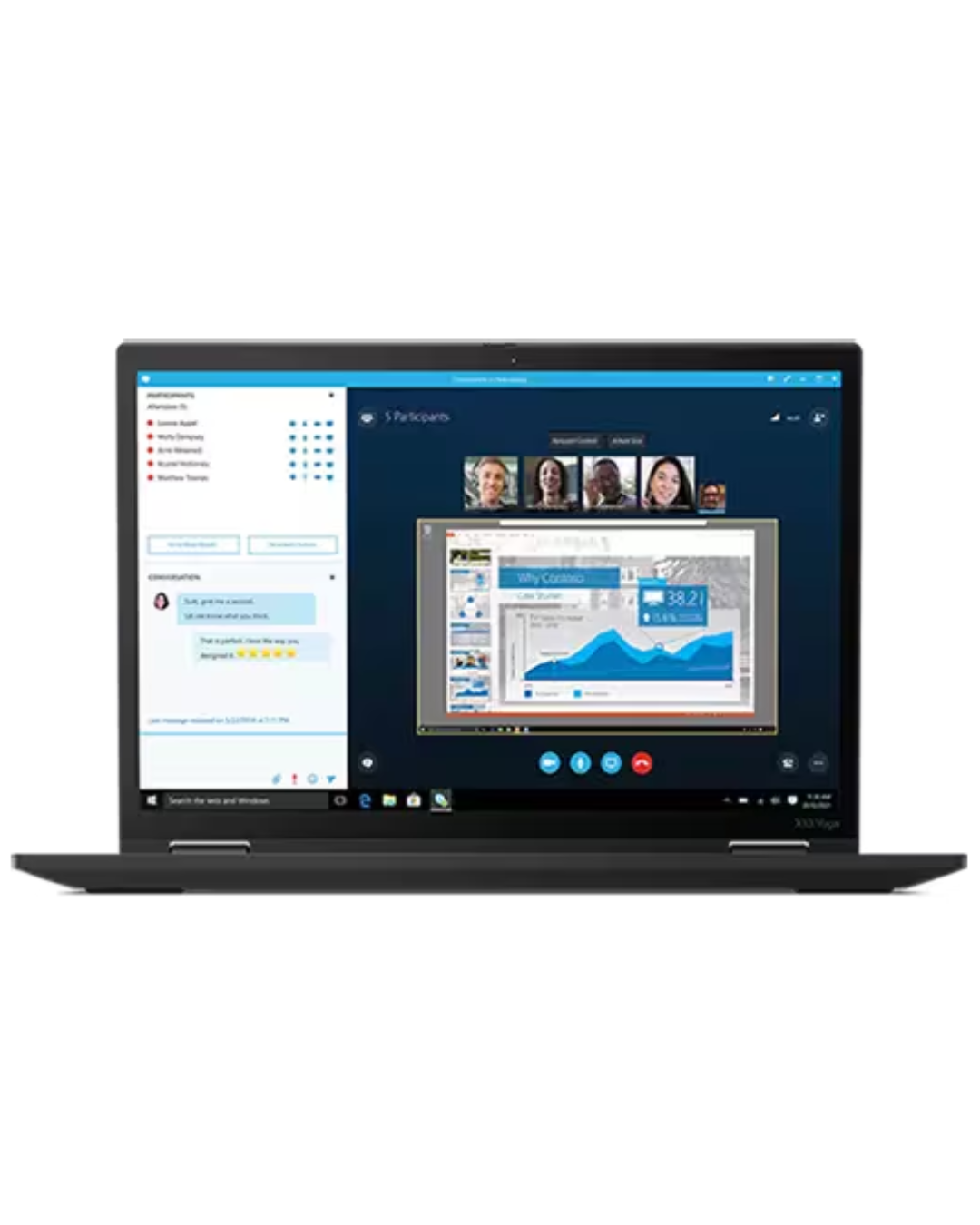 Lenovo Thinkpad X13 Yoga met Intel Core i7 10610u , 16 GB RAM , 512 GB SSSD , Windows 11 Pro - Afbeelding 2